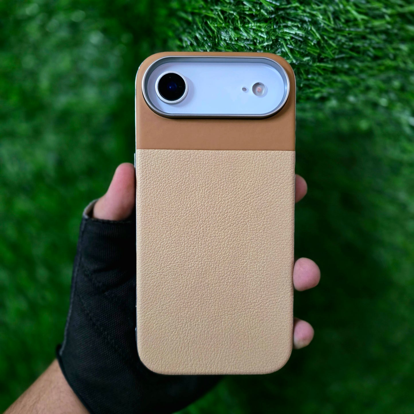 iPhone 17 Air Soft TPU Leather Texture Back Cover