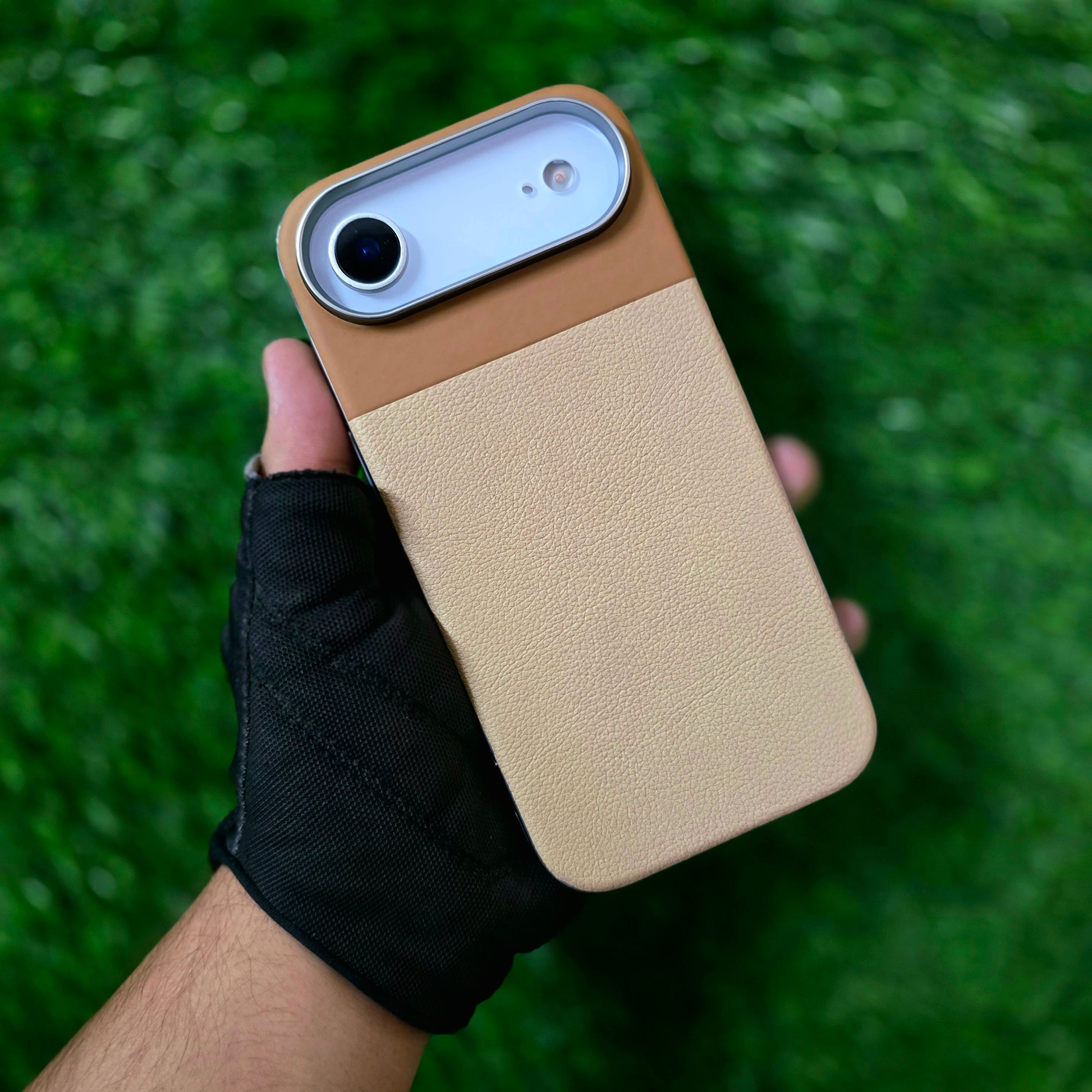 iPhone 17 Air Soft TPU Leather Texture Back Cover