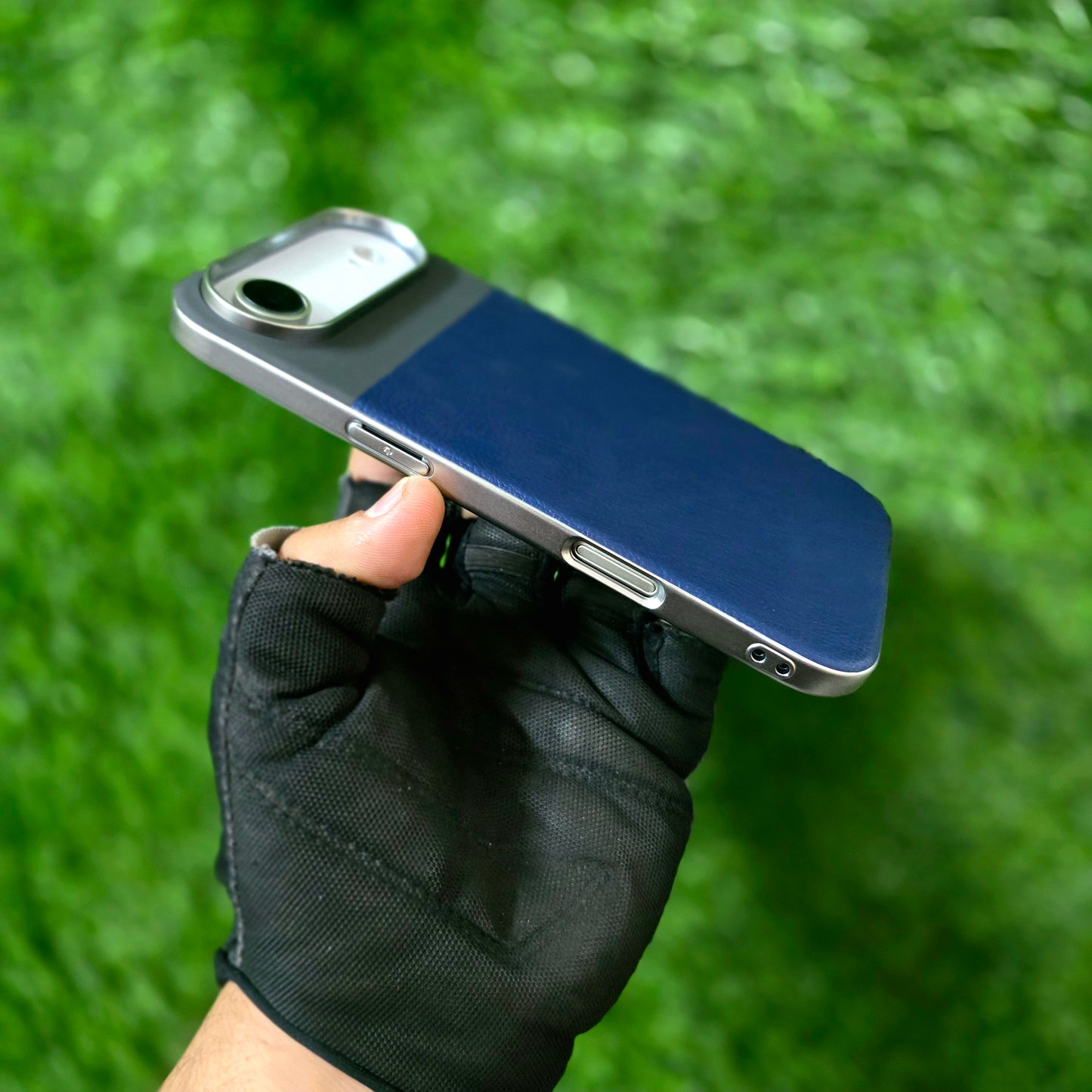 iPhone 17 Air Soft TPU Leather Texture Back Cover