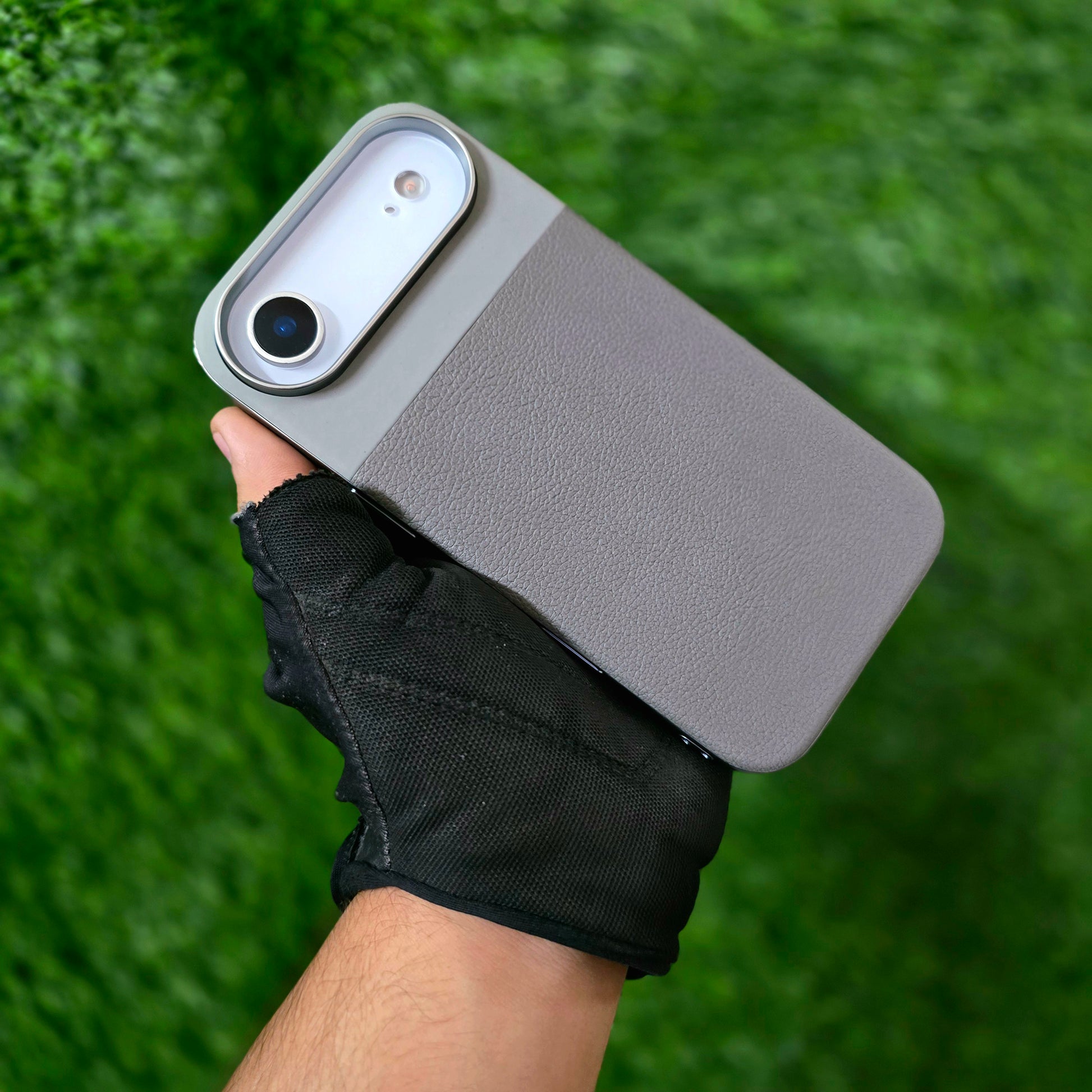 iPhone 17 Air Soft TPU Leather Texture Back Cover