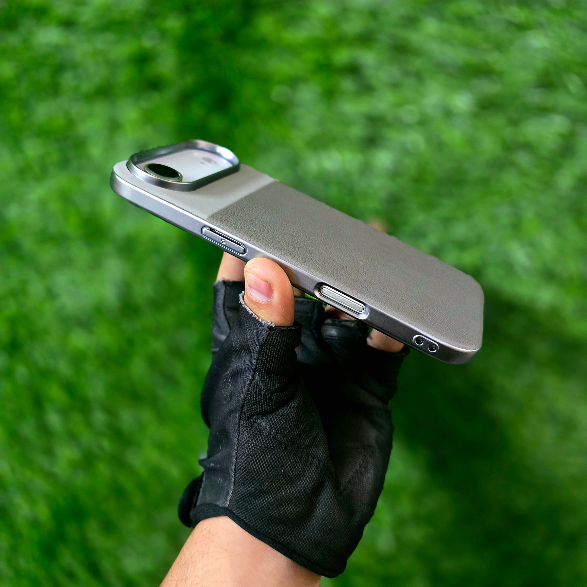 iPhone 17 Air Soft TPU Leather Texture Back Cover