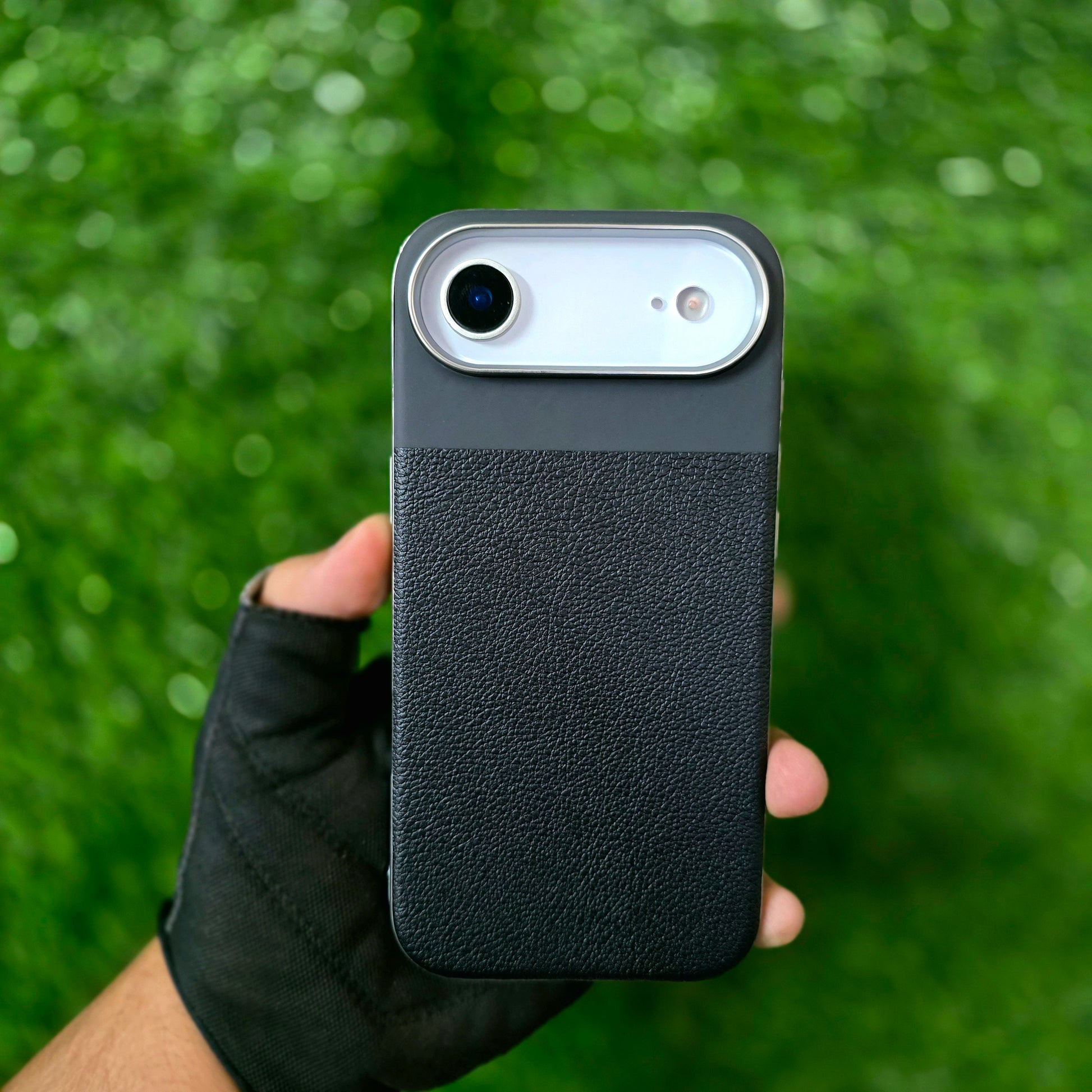 iPhone 17 Air Soft TPU Leather Texture Back Cover