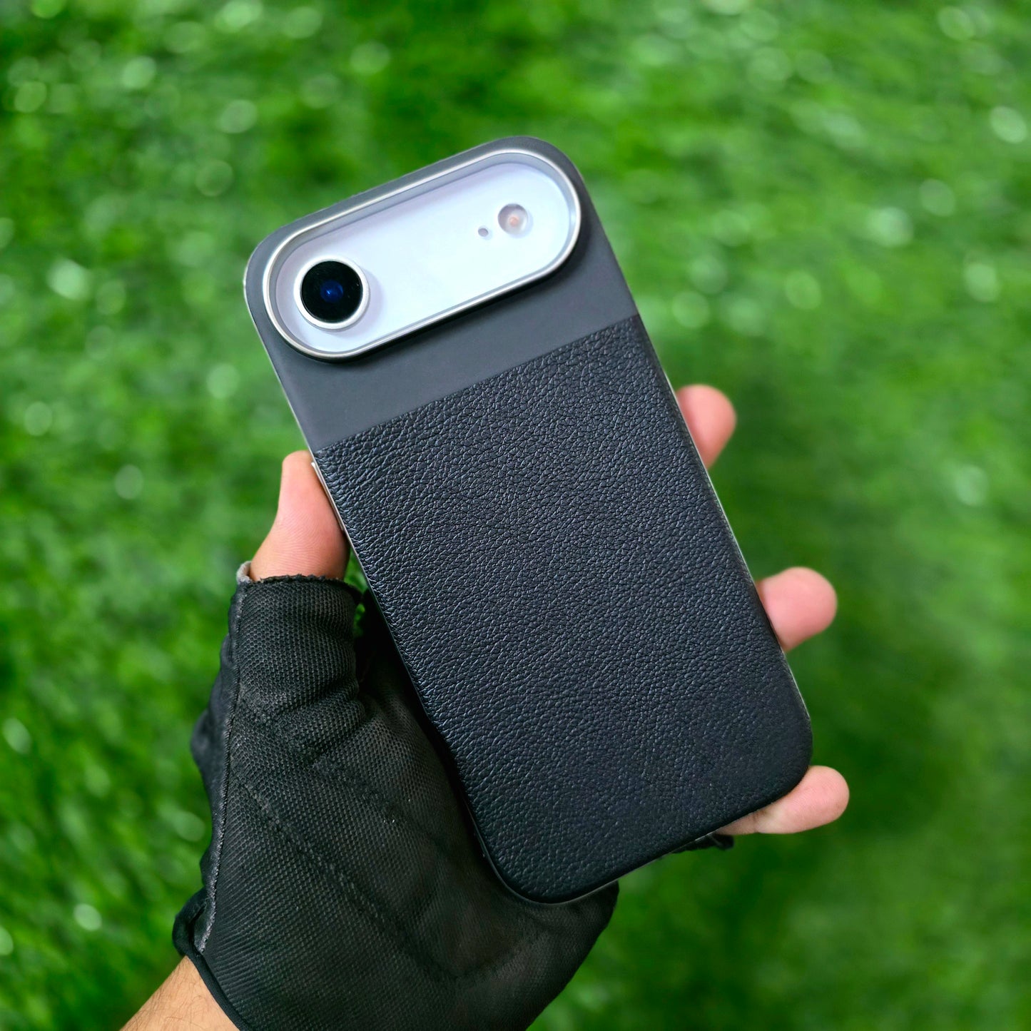 iPhone 17 Air Soft TPU Leather Texture Back Cover