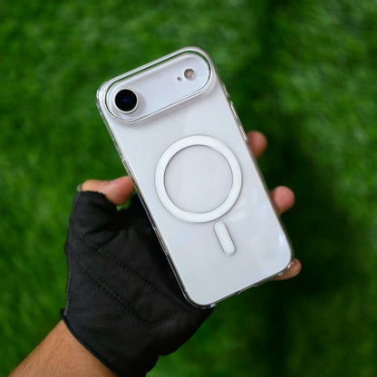 iPhone 17 Air Crystal Clear Anti-Yellowing Original Transparent Magsafe Case