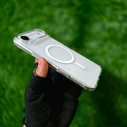 iPhone 17 Air Crystal Clear Anti-Yellowing Original Transparent Magsafe Case