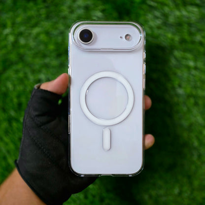 iPhone 17 Air Crystal Clear Anti-Yellowing Original Transparent Magsafe Case