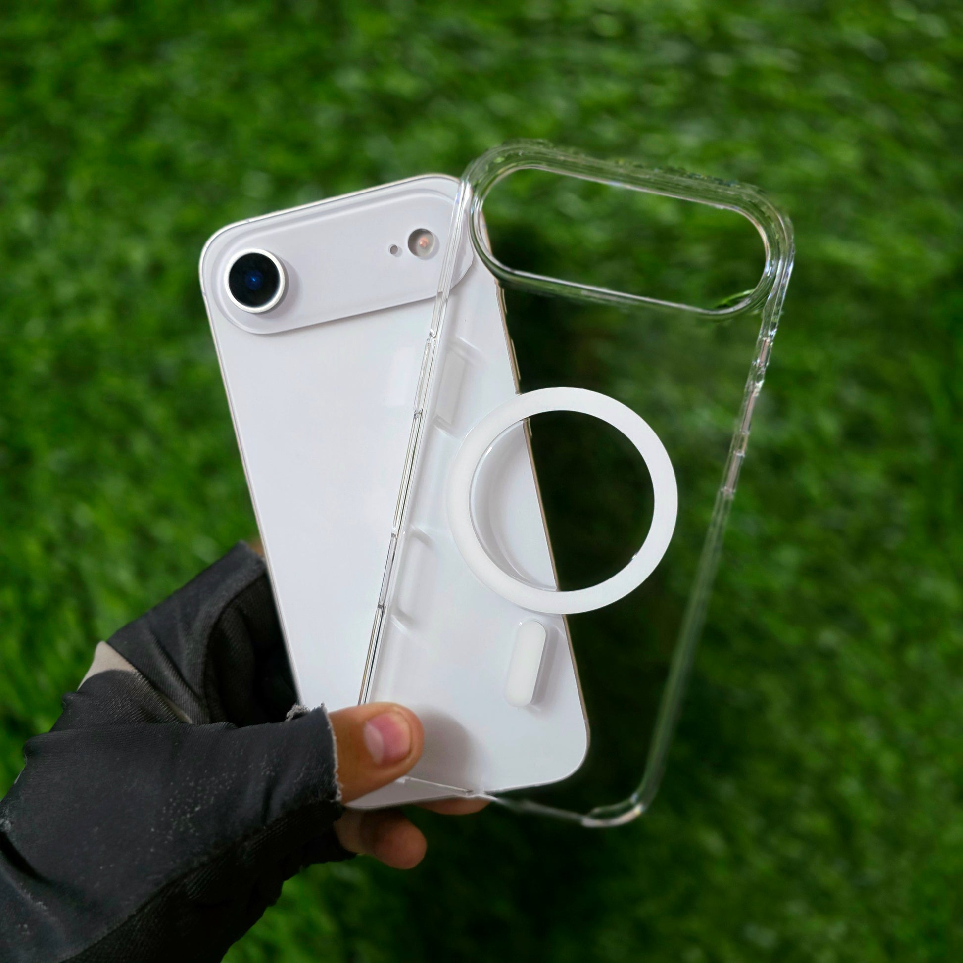 iPhone 17 Air Crystal Clear Anti-Yellowing Original Transparent Magsafe Case