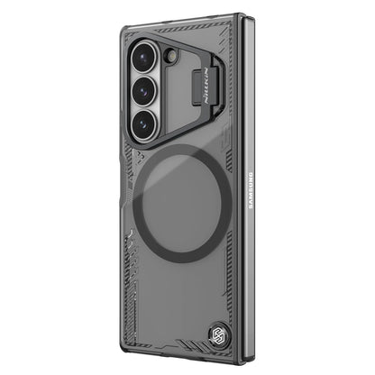 Samsung Galaxy Z Fold6 Nillkin ICEBLADE Series Corner Air Bags + Aluminum Camera Protect Kickstand Case with Magsafe