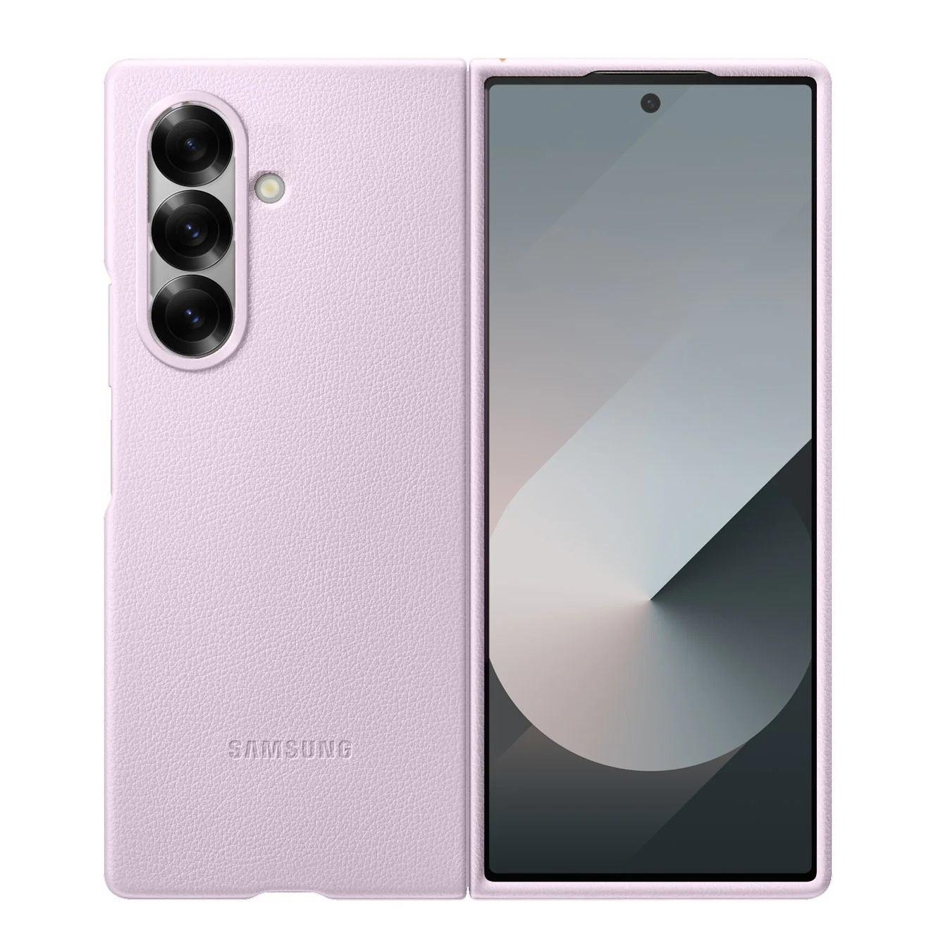 Samsung Galaxy Z Fold7 Leather Case Slim Soft Inside - Pink