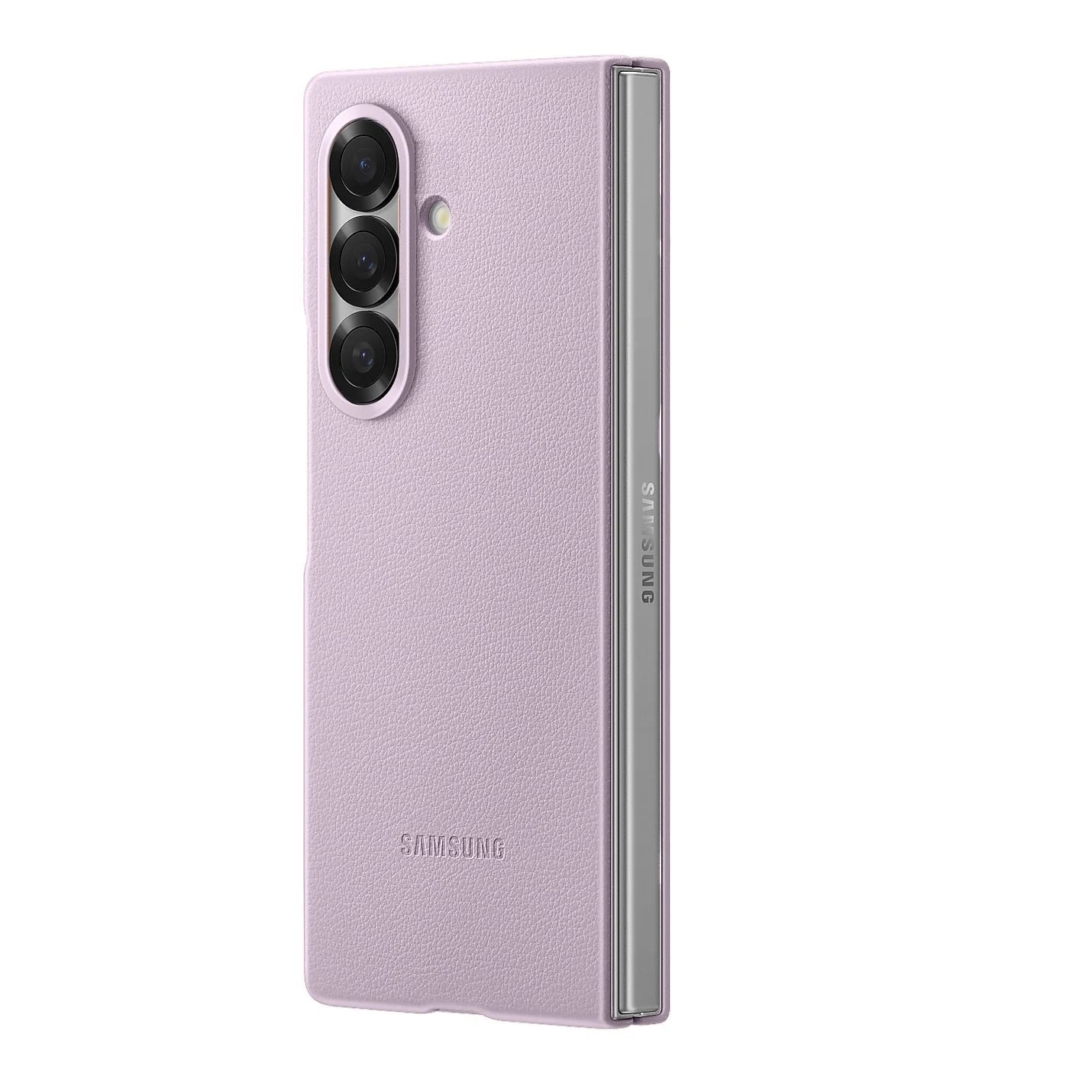 Samsung Galaxy Z Fold7 Leather Case Slim Soft Inside - Pink