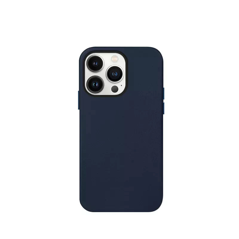 K-doo iPhone 13 Pro Max Leather Case Back Cover