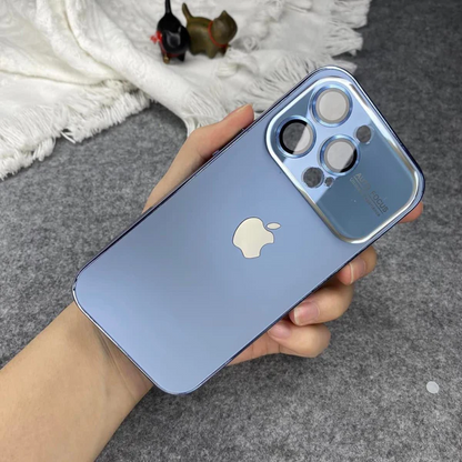 iPhone 14 Pro Full Lens Glass Case With Logo