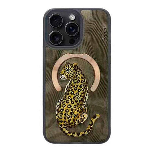 iPhone 15 Nimmy Fantasy Leopard Magsafe Case