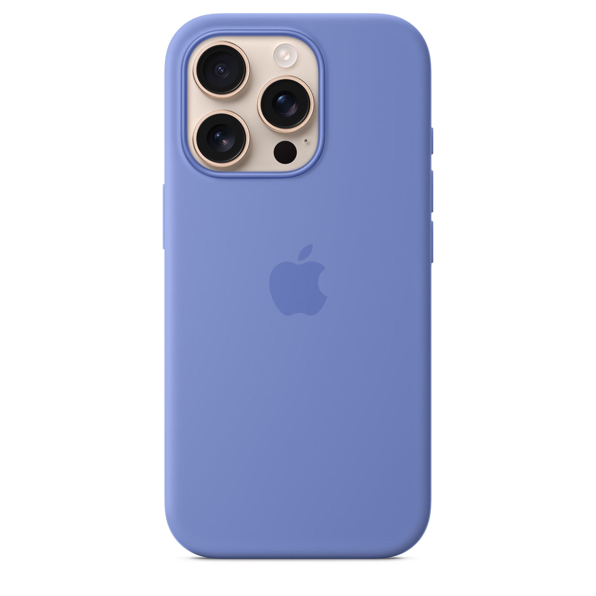 iPhone 16 Pro Silicon Magsafe Case with Camera Control Button & IC Working Animation) - Periwinkle