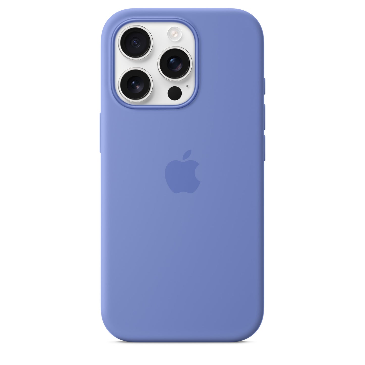 iPhone 16 Pro Silicon Magsafe Case with Camera Control Button & IC Working Animation) - Periwinkle