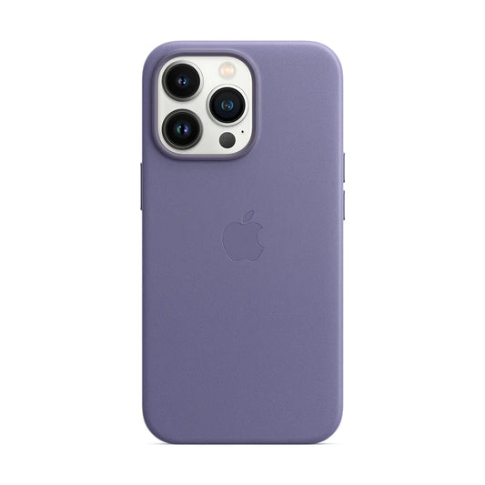 iPhone 14 Pro Max Leather Case with MagSafe -Light Purple