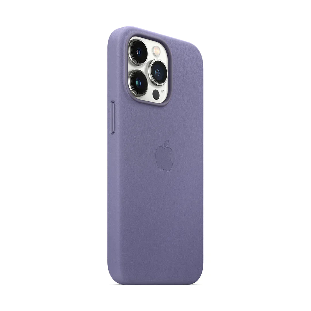 iPhone 15 Pro Leather Case - Wisteria