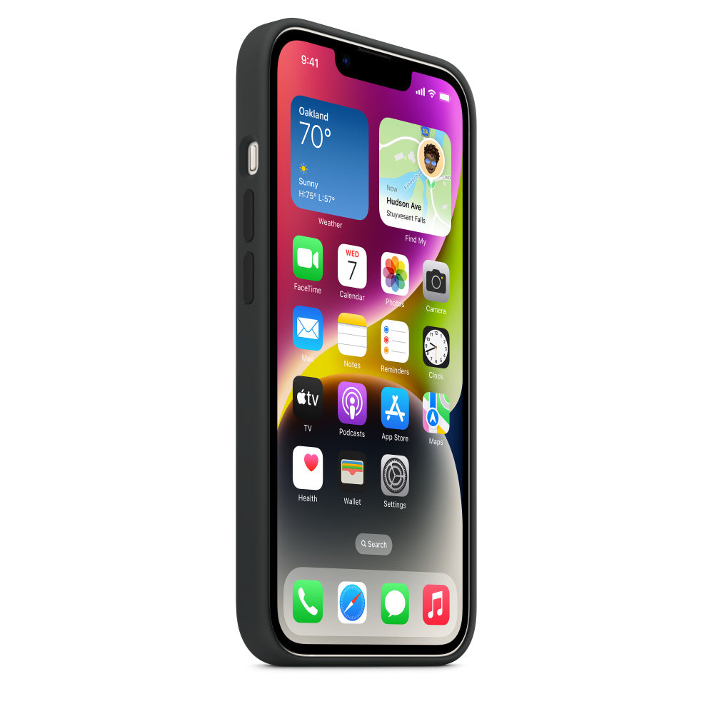 iPhone 15 Plus Original Silicone Case With Magsafe - Black
