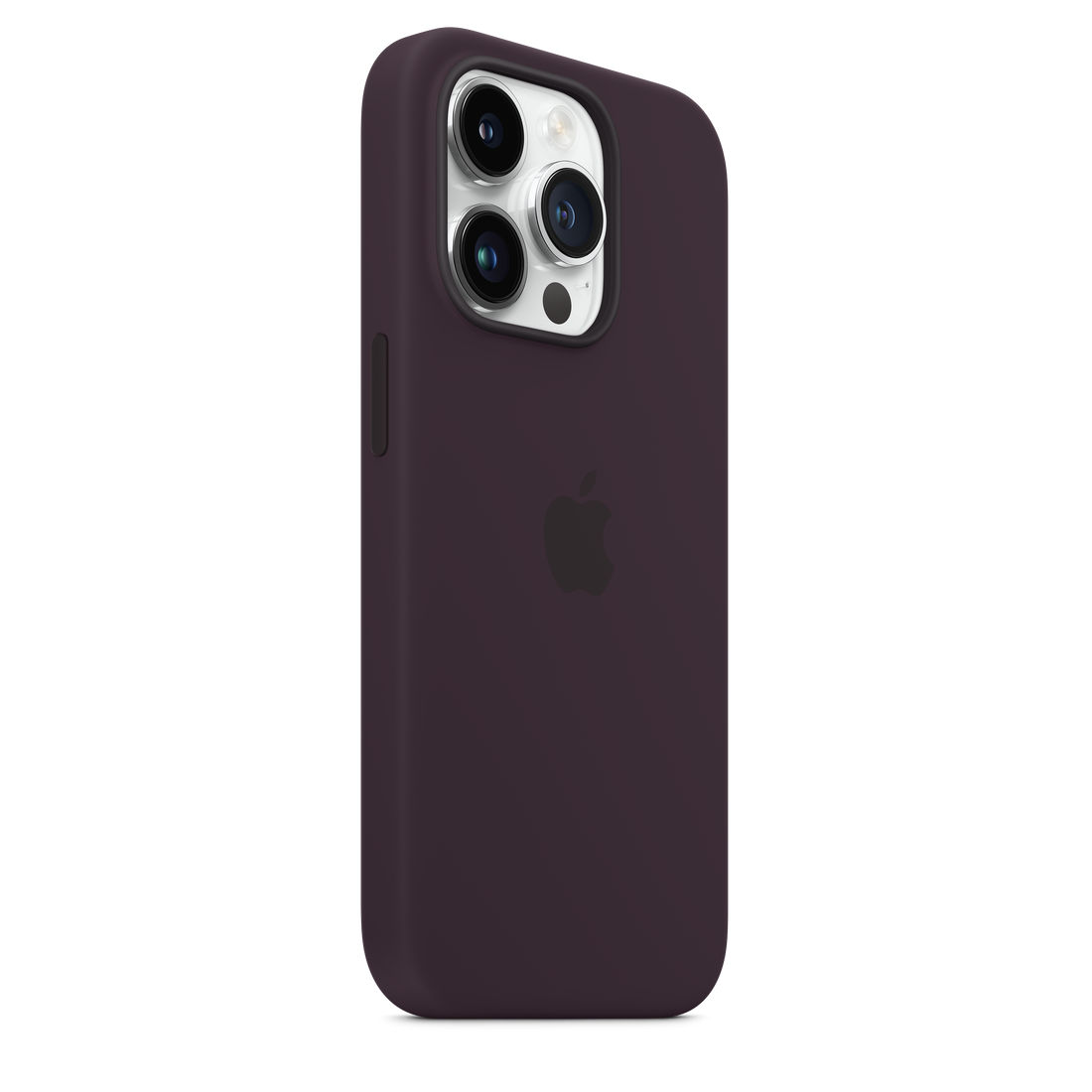 iPhone 14 Original Liquid Silicon Case With Magsafe IC Working (Animation) - Purple