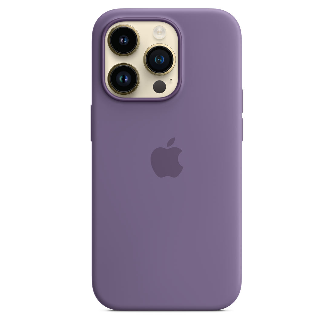 iPhone 14 Pro Original Liquid Silicon Case With Magsafe IC Working (Animation) - Lavender