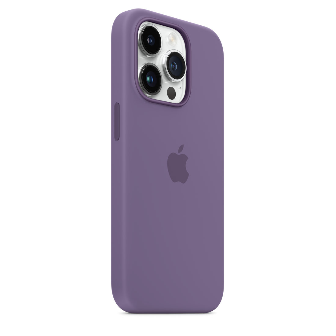 iPhone 14 Pro Original Liquid Silicon Case With Magsafe IC Working (Animation) - Lavender