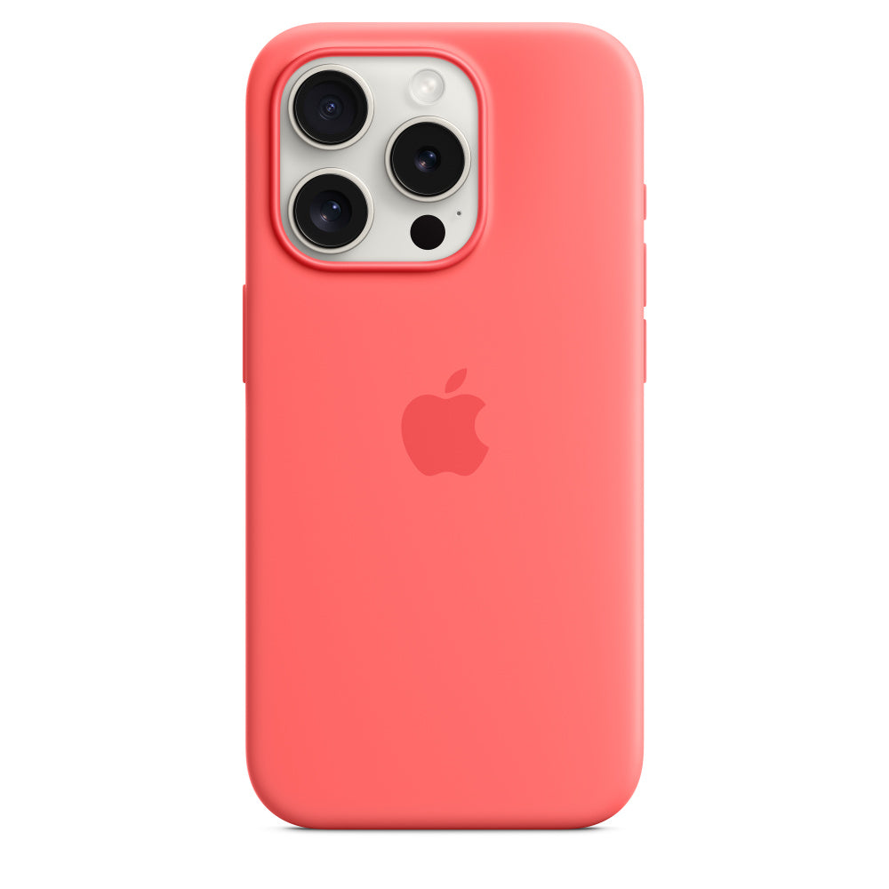 iPhone 15 Pro Max Original Silicone Case With Magsafe - Guava