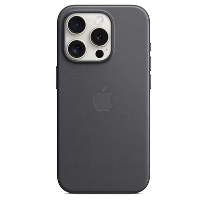 iPhone 15 Pro FineWoven Case with MagSafe - Black