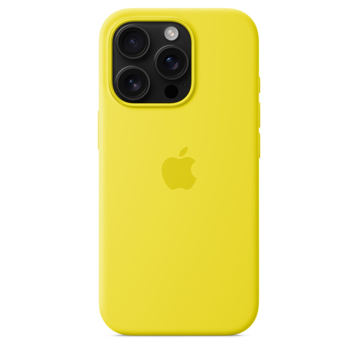 iPhone 16 Pro Silicon Magsafe Case with Camera Control Button & IC Working Animation) - Star Fruit