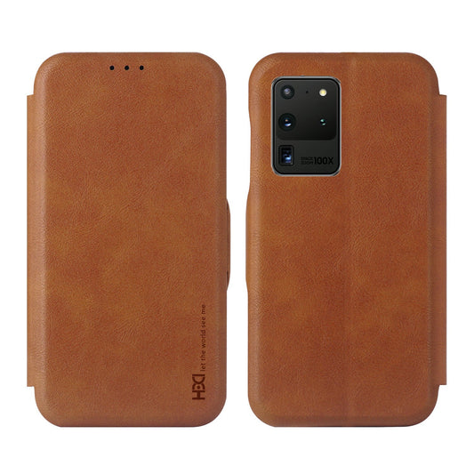 Samsung Galaxy S23 Ultra Leather Flip Cover Stand With Card Holder Case