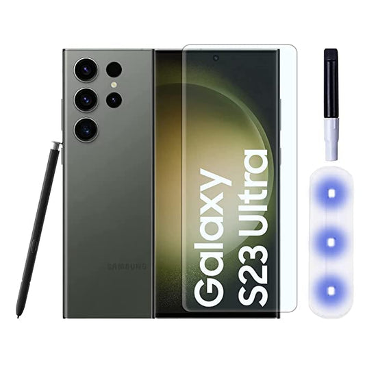 HD UV Glue Light Tempered Glass for Samsung Galaxy S23 Ultra