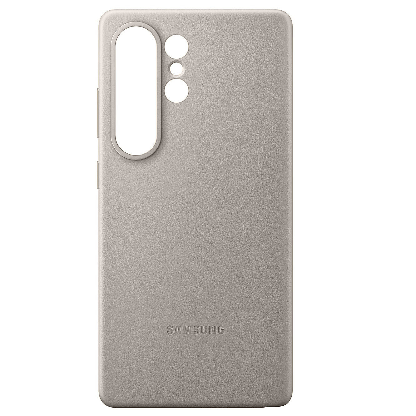 Samsung Galaxy S26 Ultra Leather Case, Kindsuit Leather Back Cover with Magsafe - Titanium
