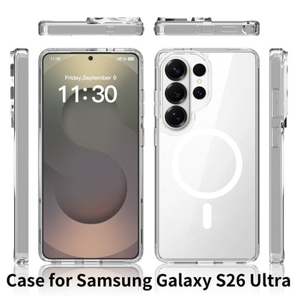 Samsung Galaxy S26 Ultra Crystal Clear Soft TPU Transparent Magsafe Cover