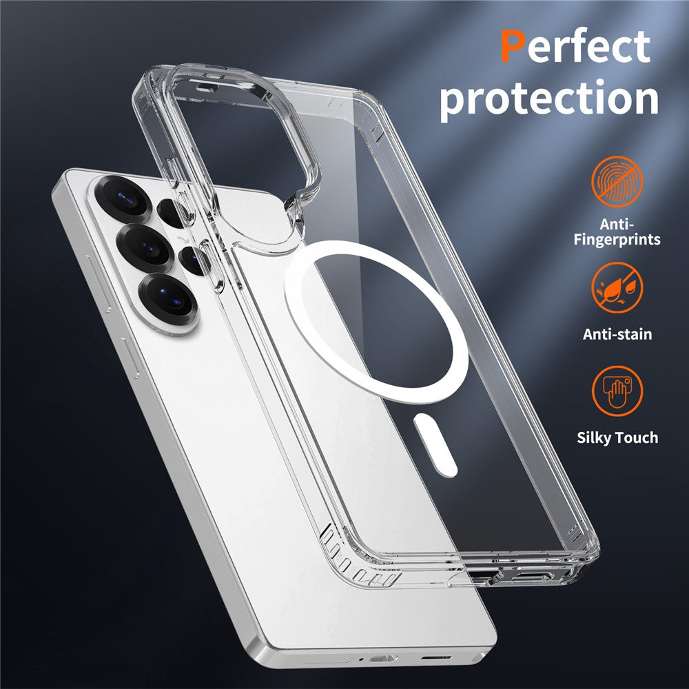Samsung Galaxy S26 Ultra Crystal Clear Soft TPU Transparent Magsafe Cover