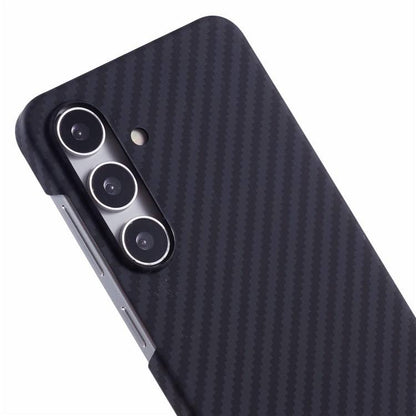 Samsung Galaxy S25 Carbon Case, X-level 0.6mm Thin Carbon Fiber Kevlar Case with Magsafe - Black