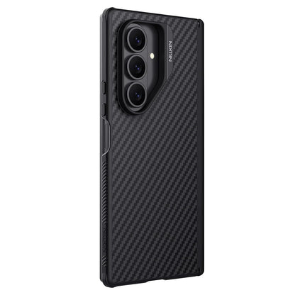Samsung Galaxy Z Fold7 Nillkin Cover, Synthetic Fiber Pro Aramid Carbon Tough with Magsafe - Black