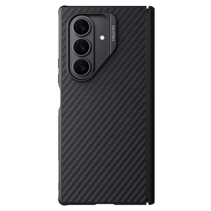 Samsung Galaxy Z Fold7 Nillkin Cover, Synthetic Fiber Pro Aramid Carbon Tough with Magsafe - Black