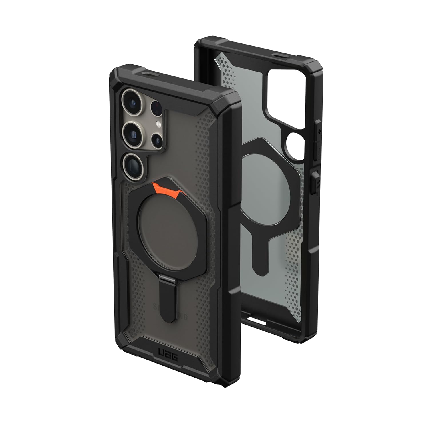 Samsung Galaxy S23 Ultra Plasma XTE Rugged Featherlight Shockproof Protective, Magnetic Ring Holder, Kickstand with Magsafe
