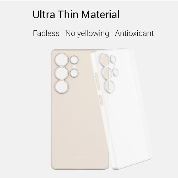 Samsung Galaxy S25 Ultra Kzdoo Air Skin 0.3mm Thick Paper Back Cover with Camera Protection