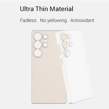 Samsung Galaxy S25 Ultra Kzdoo Air Skin 0.3mm Thick Paper Back Cover with Camera Protection