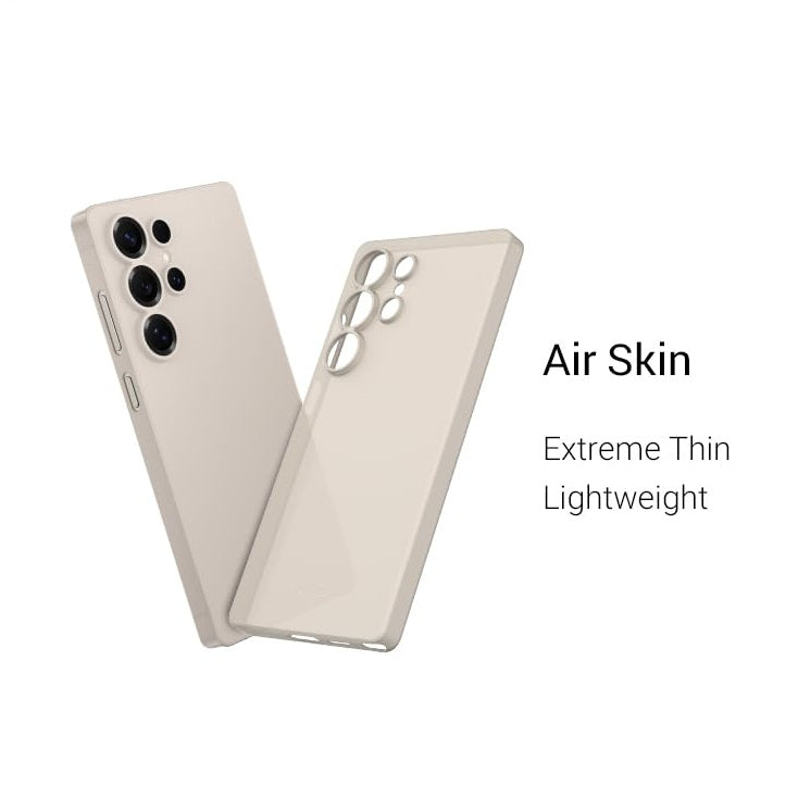 Samsung Galaxy S25 Ultra Kzdoo Air Skin 0.3mm Thick Paper Back Cover with Camera Protection