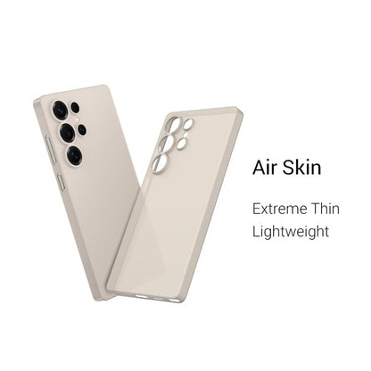 Samsung Galaxy S25 Ultra Kzdoo Air Skin 0.3mm Thick Paper Back Cover with Camera Protection