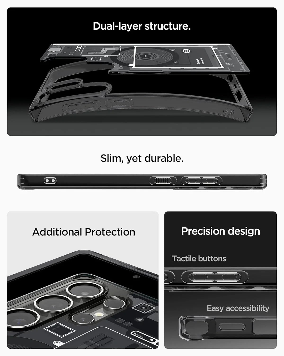Samsung Galaxy S26 Ultra Neo One Machine Shockproof Case with Magsafe - Black