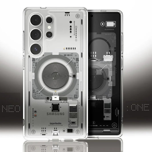 Samsung Galaxy S26 Ultra Neo One Machine Shockproof Case with Magsafe - Clear