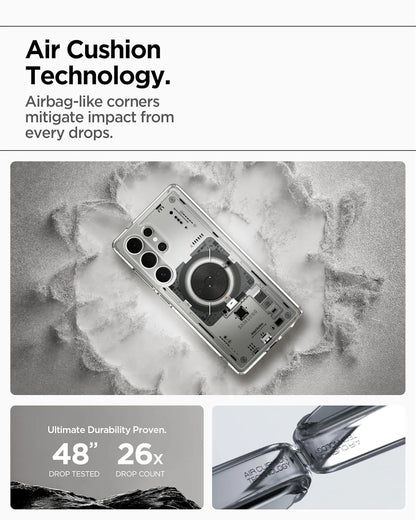 Samsung Galaxy S26 Ultra Neo One Machine Shockproof Case with Magsafe - Clear