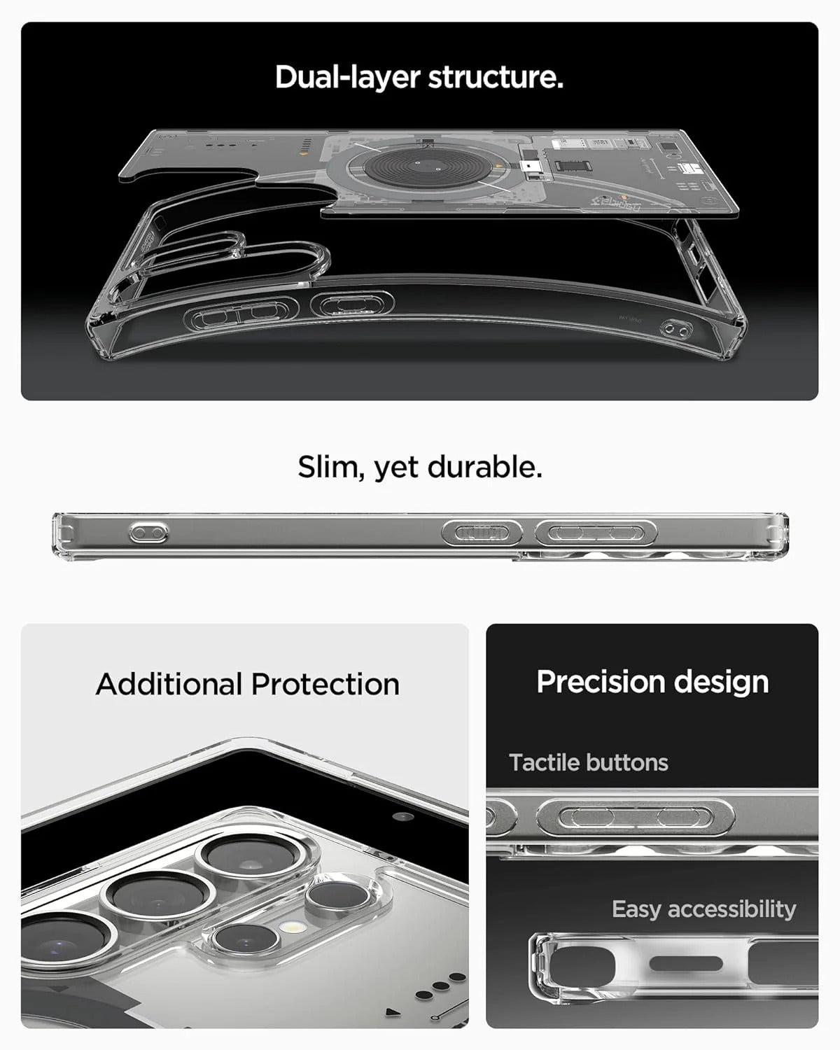 Samsung Galaxy S26 Ultra Neo One Machine Shockproof Case with Magsafe - Clear