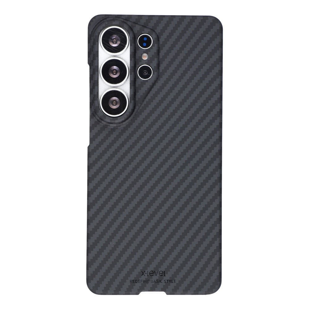 Samsung Galaxy S26 Ultra Carbon Case, X-Level Slim Flexible Carbon Nano Fiber with Magsafe - Black