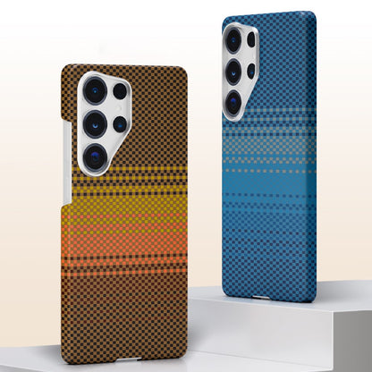 Samsung Galaxy S26 Ultra Carbon Fiber Case, Slim Thin Lightweight Minimalist Magsafe Case - Moonrise