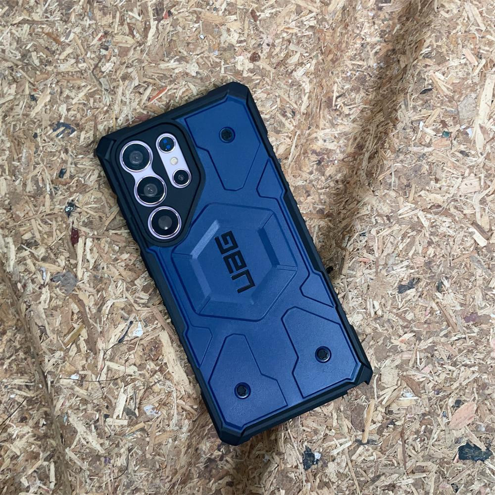 Samsung S23 Ultra UAG Case, Pathfinder Series Rugged Featherlight Shockproof Protective Case with Magsafe - Blue