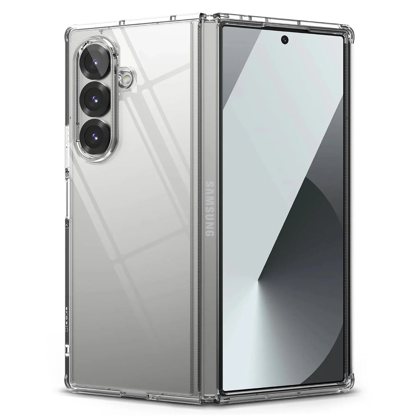 Samsung Z Fold8 Ultra Transparent Case, Cristal Clear Soft TPU Raised Corner Edges