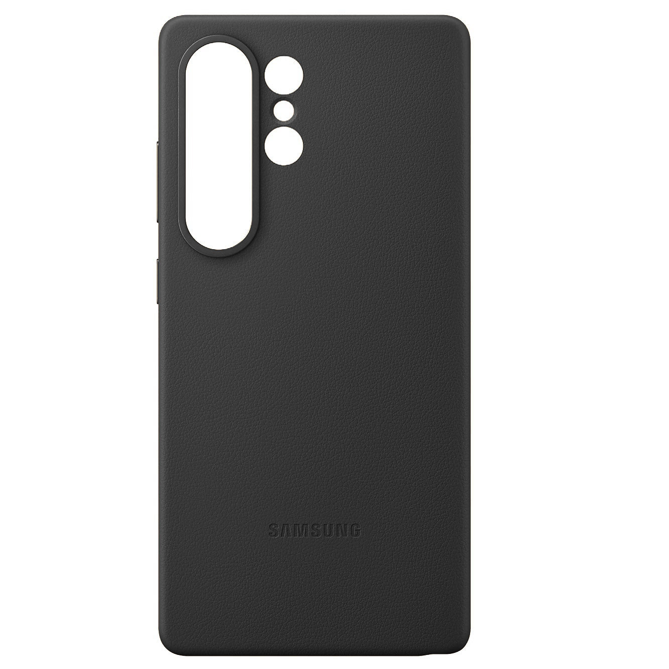 Samsung Galaxy S25 Ultra Leather Case, Premium Kindsuit Leather Soft Inner Lining, Sleek Design - Black